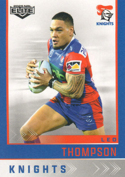 2025 NRL Elite - Base - 081 - Leo Thompson - Knights