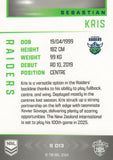 2025 NRL Elite - Silver Specials - P 013 - Sebastian Kris - Raiders