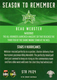 2023-24 Cricket Luxe Season To Remember - STR 14 - Beau Webster - Melbourne Stars