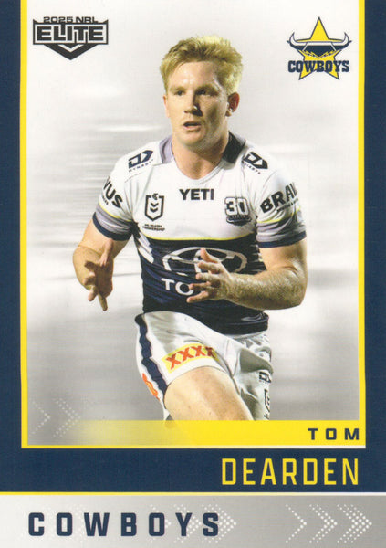 2025 NRL Elite - Base - 084 - Tom Dearden - Cowboys