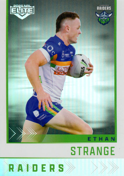2025 NRL Elite - Silver Specials - P 016 - Ethan Strange - Raiders