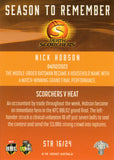 2023-24 Cricket Luxe Season To Remember - STR 16 - Nick Hobson - Perth Scorchers