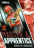 2025-26 Cricket Traders - Master & Apprentice - MA 26 - Emma de Broughe - Melbourne Renegades