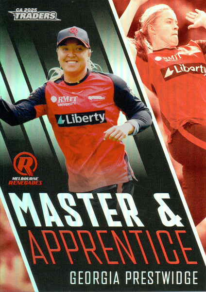 2025-26 Cricket Traders - Master & Apprentice - MA 27 - Georgia Prestwidge - Melbourne Renegades