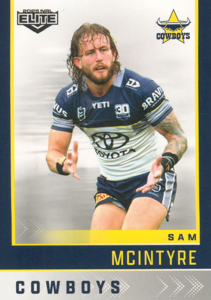 2025 NRL Elite - Base - 087 - Sam McIntyre - Cowboys