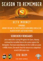 2023-24 Cricket Luxe Season To Remember - STR 18 - Beth Mooney - Perth Scorchers