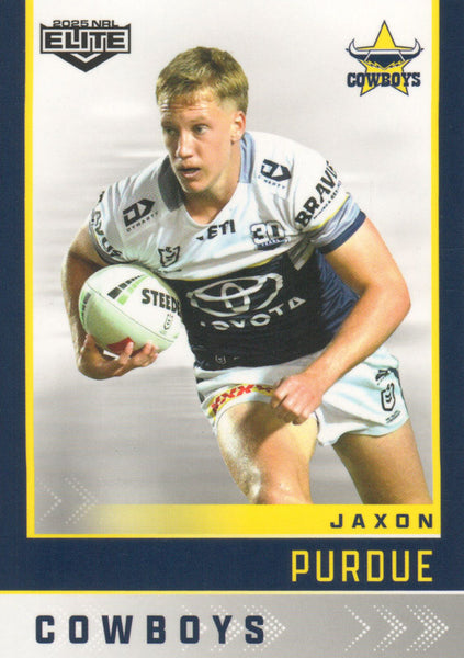 2025 NRL Elite - Base - 088 - Jaxon Purdue - Cowboys
