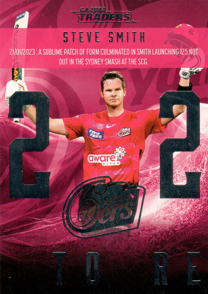 2023-24 Cricket Luxe Season To Remember - STR 20 - Steve Smith - Sydney Sixers