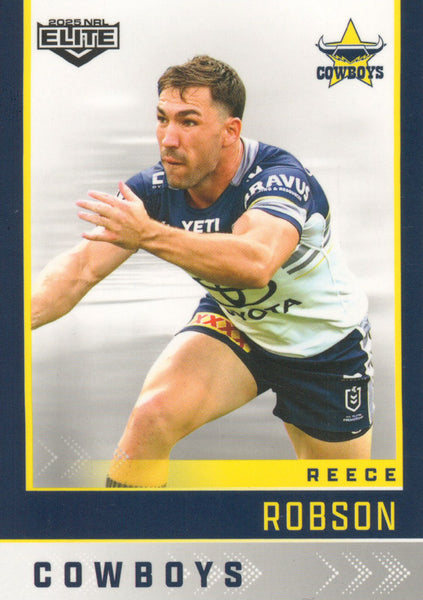 2025 NRL Elite - Base - 089 - Reece Robson - Cowboys