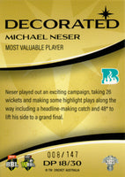 2023-24 Cricket Luxe Decorated Parallel - DP 18 - Michael Neser - 008/147