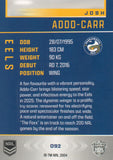 2025 NRL Elite - Base - 092 - Josh Addo-Carr - Eels