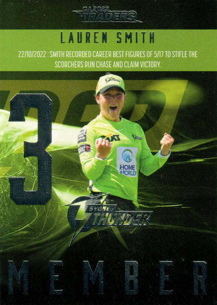 2023-24 Cricket Luxe Season To Remember - STR 24 - Lauren Smith - Sydney Thunder