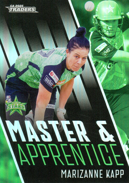 2025-26 Cricket Traders - Master & Apprentice - MA 33 - Marizanne Kapp - Melbourne Stars