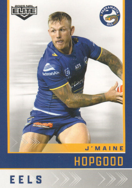 2025 NRL Elite - Base - 094 - J’maine Hopgood - Eels