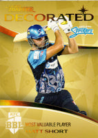 2023-24 Cricket Luxe Decorated Parallel - DP 16 - Matt Short - 017/147