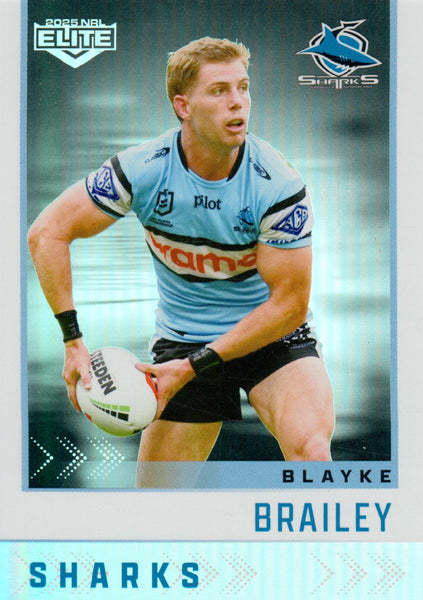2025 NRL Elite - Silver Specials - P 029 - Blayke Brailey - Sharks