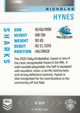 2025 NRL Elite - Silver Specials - P 031 - Nicholas Hynes - Sharks