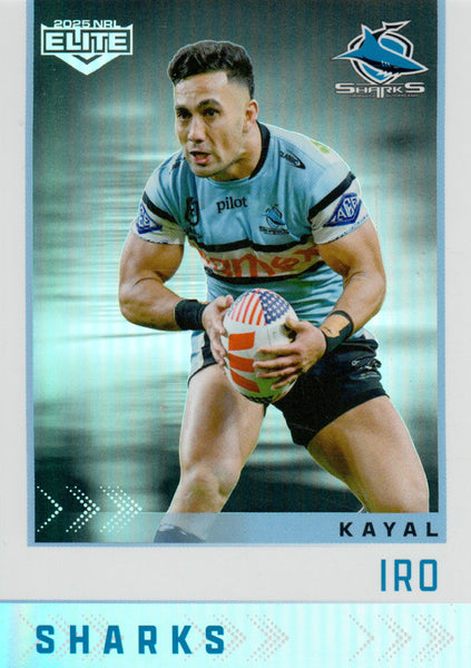 2025 NRL Elite - Silver Specials - P 032 - Kayal Iro - Sharks