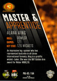 2025-26 Cricket Traders - Master & Apprentice - MA 43 - Alana King - Perth Scorchers