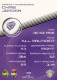 2025-26 Cricket Traders - Common - 081 - Chris Jordan - Hobart Hurricanes