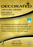 2023-24 Cricket Luxe Decorated Parallel - DP 12 - Michael Neser - 033/147