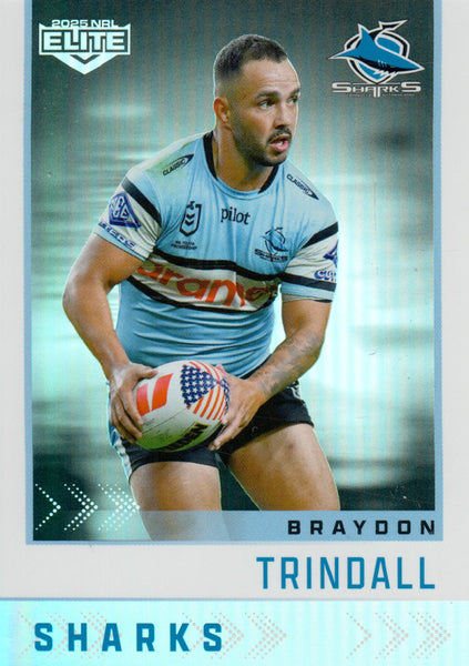2025 NRL Elite - Silver Specials - P 036 - Braydon Trindall - Sharks