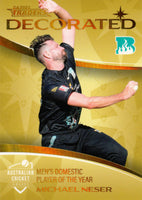 2023-24 Cricket Luxe Decorated Parallel - DP 12 - Michael Neser - 033/147