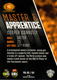 2025-26 Cricket Traders - Master & Apprentice - MA 46 - Cooper Connolly - Perth Scorchers