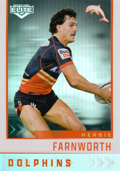 2025 NRL Elite - Silver Specials - P 038 - Herbie Farnworth - Dolphins