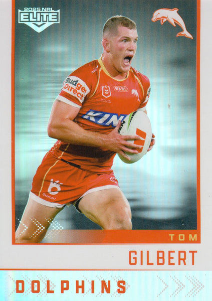 2025 NRL Elite - Silver Specials - P 039 - Tom Gilbert - Dolphins