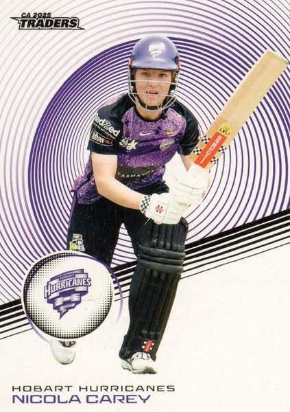 2025-26 Cricket Traders - Common - 086 - Nicola Carey - Hobart Hurricanes