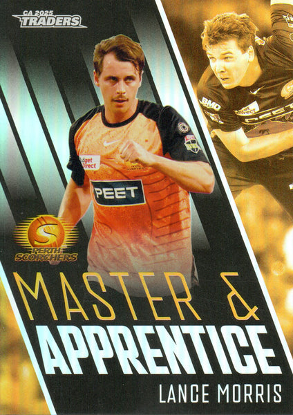 2025-26 Cricket Traders - Master & Apprentice - MA 48 - Lance Morris - Perth Scorchers