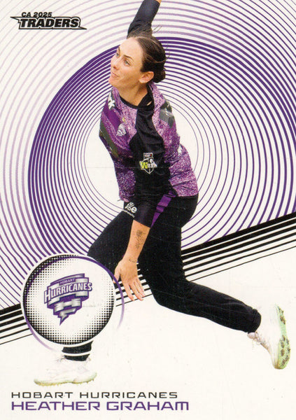 2025-26 Cricket Traders - Common - 087 - Heather Graham - Hobart Hurricanes
