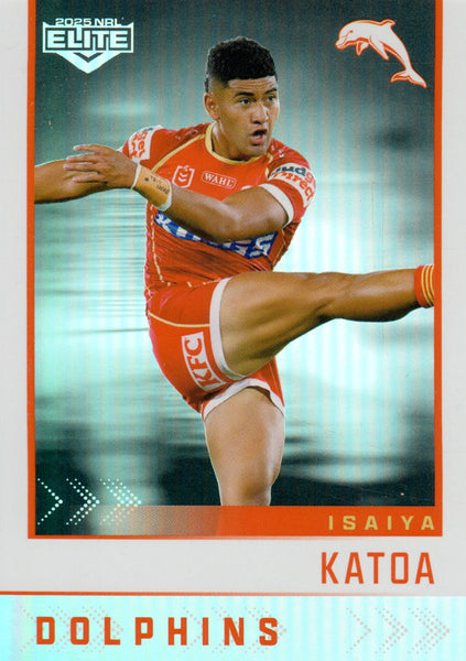 2025 NRL Elite - Silver Specials - P 041 - Isaiya Katoa - Dolphins