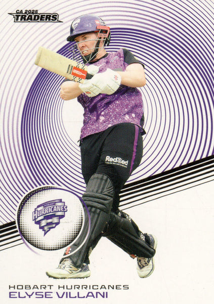 2025-26 Cricket Traders - Common - 090 - Elyse Villani - Hobart Hurricanes
