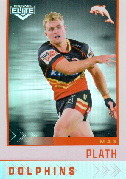 2025 NRL Elite - Silver Specials - P 043 - Max Plath - Dolphins