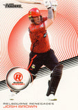 2025-26 Cricket Traders - Common - 091 - Josh Brown - Melbourne Renegades
