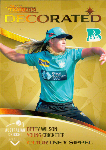 2023-24 Cricket Luxe Decorated Parallel - DP 09 - Courtney Sippel - 043/147