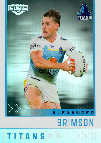 2025 NRL Elite - Silver Specials - P 047 - Alexander Brimson - Titans