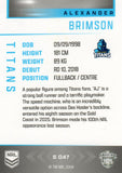 2025 NRL Elite - Silver Specials - P 047 - Alexander Brimson - Titans