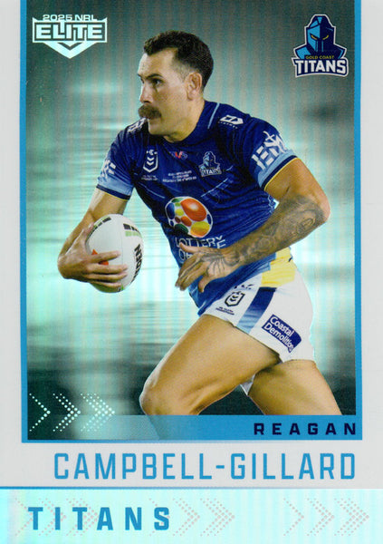 2025 NRL Elite - Silver Specials - P 049 - Reagan Campbell-Gillard - Titans