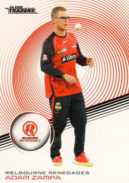 2025-26 Cricket Traders - Common - 097 - Adam Zampa - Melbourne Renegades