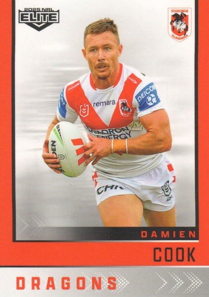 2025 NRL Elite - Base - 119 - Damien Cook - Dragons