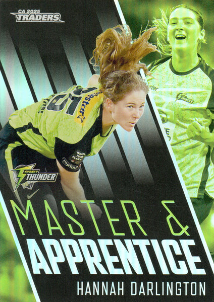 2025-26 Cricket Traders - Master & Apprentice - MA 60 - Hannah Darlington - Sydney Thunder