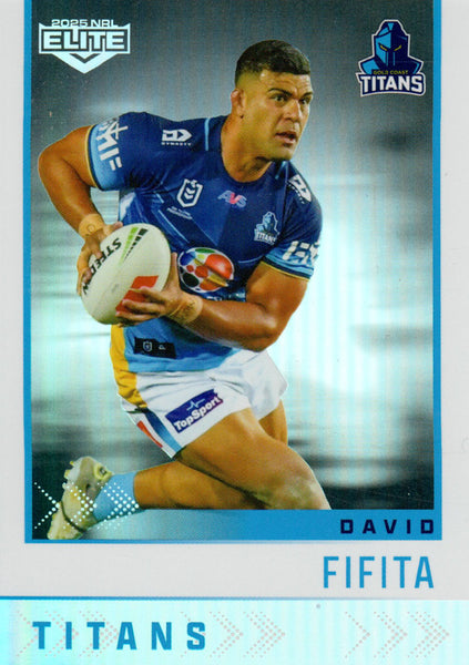 2025 NRL Elite - Silver Specials - P 051 - David Fifita - Titans