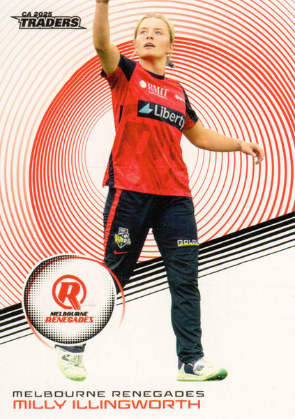 2025-26 Cricket Traders - Common - 099 - Milly Illingworth - Melbourne Renegades