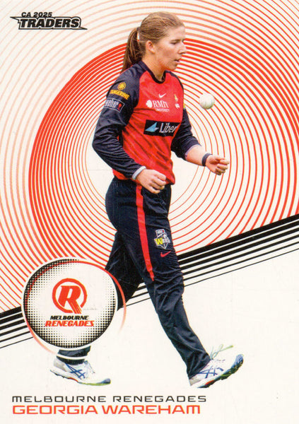 2025-26 Cricket Traders - Common - 101 - Georgia Wareham - Melbourne Renegades