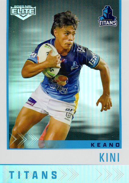 2025 NRL Elite - Silver Specials - P 054 - Keano Kini - Titans