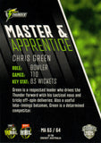 2025-26 Cricket Traders - Master & Apprentice - MA 63 - Chris Green - Sydney Thunder