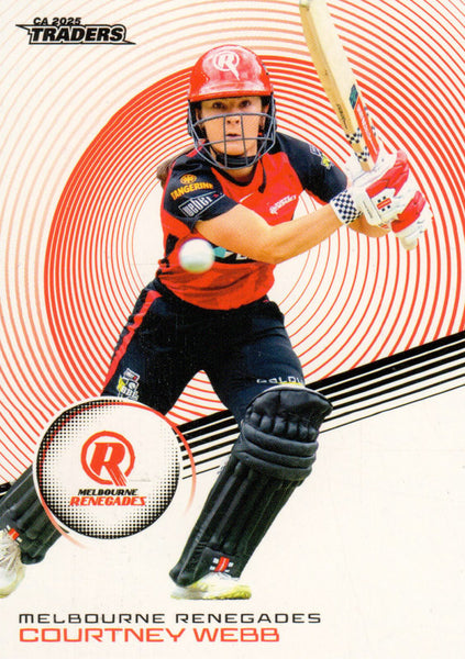 2025-26 Cricket Traders - Common - 102 - Courtney Webb - Melbourne Renegades